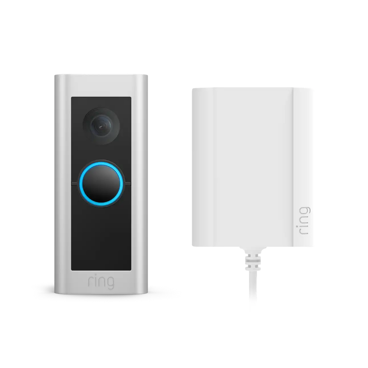 Wired Video Doorbell Pro with Plug-In Adapter