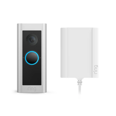 Wired Video Doorbell Pro with Plug-In Adapter